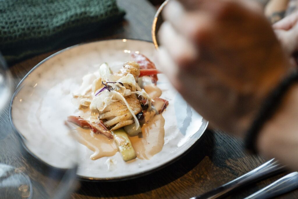 Forret - fiskeret - menu