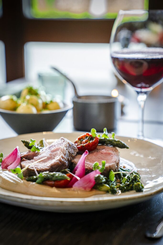 Hovedret - Kalveentrecote - menuA